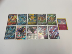 Pokemon TCG Eevee Evolution V and Vmax lot of 11 all cards NM-M - Image 1