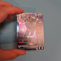 Gundam RX-78-2 LR+ - Gundam Card Game #GD01-001 - Newtype Rising - NM Holo Foil - Image 2
