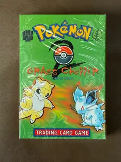 NEW SEALED Pokemon Grass Chopper Theme Deck Trading Card Game Gamefreak Wizards - Image 1