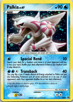 Palkia DP27 Diamond & Pearl Black Star Promo Holo Pokemon Card - Image 1