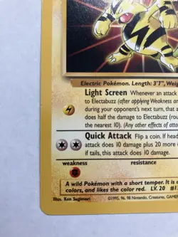 Pokemon Card - Electabuzz (WB Movie Promo) - WoTC Promo Stamped #2 NM - Image 3