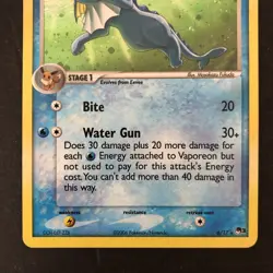 Pop Series 3 Jolteon, Vaporeon, Flareon Holos Pokemon Card MP-70 HP - Image 4