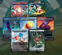 Magic the Gathering Secret Lair x Sonic The Hedgehog: Turbo Gear - Image 3