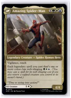 Peter Parker Amazing Spider-Man Mythic M 0010 SPM Marvel's Spider-Man NM - Image 2