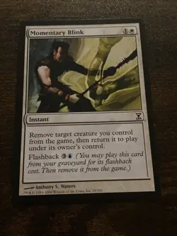 Momentary Blink 29/301 Time Spiral Magic The Gathering MTG D3326* - Image 1