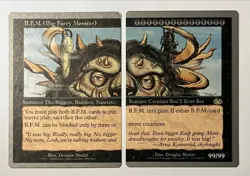 B.F.M. (Big Furry Monster - Both Halves) (28 & 29) Unglued Regular - Image 1