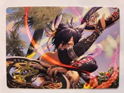 Dancer's Chakrams 24/53 Foil Sig Magic The Gathering Final Fantasy Art Series - Image 1