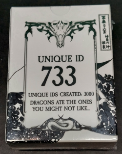 * Dragon Shield Great Wave Art Sleeves Limited Edition #733 of 3000 SEALED * MTG - Image 2
