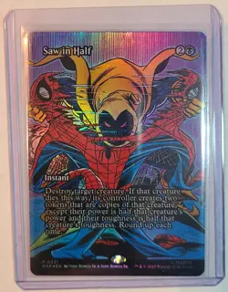 Saw in Half (Borderless) Marvel Eternal-Legal Foil - Image 1