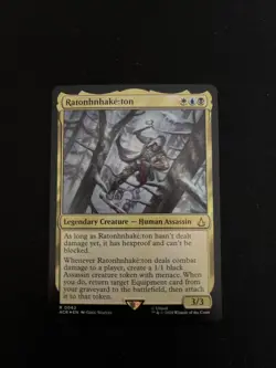 Magic The Gathering Assassins Creed Ratonhnhake:ton Foil #62 - Image 1