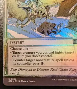 Decisive Denial 0042 OTP Foil Uncommon Outlaws Of Thunder Junction MTG - Image 4