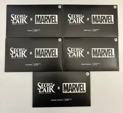 MTG Secret Lair MARVEL SUPERDROP The Astonishing Foil Bundle - Full Sealed - Image 1