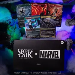 MTG Secret Lair MARVEL SUPERDROP The Astonishing Foil Bundle - Full Sealed - Image 3