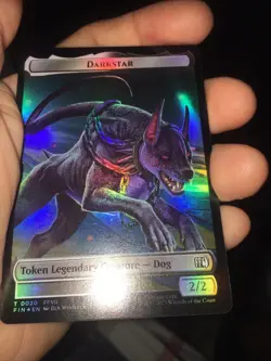 Angelo // Darkstar Double-Sided Token Final Fantasy Foil - Image 2