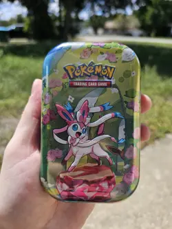 Prismatic Evolutions Mini Tin - Sylveon Art - Sealed Brand NEW - Pokemon TCG - Image 1