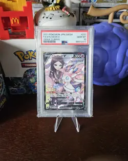 Sylveon V CSR 231/184 S8b VMAX Climax - Pokemon Card Japanese 2021 PSA 10 - Image 1