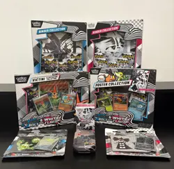 Custom Sealed Lot Bundle - Pokemon TCG Scarlet & Violet - Black Bolt White Flare - Image 1
