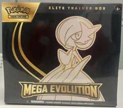 Pokemon TCG Mega Evolution Gardevoir ETB Elite Trainer Box *New/Factory Sealed* - Image 1