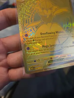 Pokemon Mega Evolutions Mega Gold Gardevoir EX 187/132 *READ DESCRIPTION* - Image 5