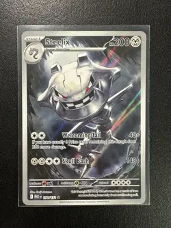 Steelix 150/132 Illustration Rare Pokemon TCG Mega Evolution NM/M MINT In-Hand - Image 1