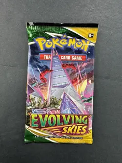 2021 Pokemon Evolving Skies Booster Pack Duraludon Art NEW SEALED - Image 1