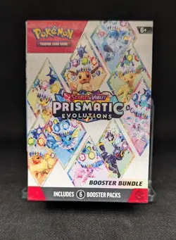 Pokemon TCG: Scarlet & Violet Prismatic Evolutions Booster Bundle Factory Sealed - Image 1