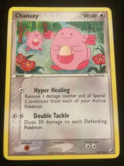 Chansey 20/115 | 2005 Pokemon EX Unseen Forces Regular | NM/LP - Image 1
