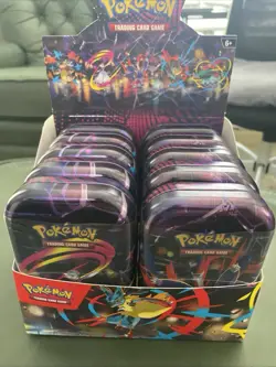 Pokemon Mega Evolutions Mini Tin Display Tins Sealed - Image 2