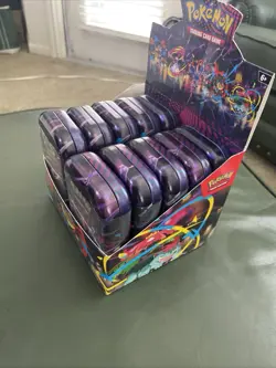 Pokemon Mega Evolutions Mini Tin Display Tins Sealed - Image 3