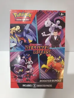 New & Sealed Pokemon Scarlet & Violet Destined Rivals Booster Bundle Box - Image 1