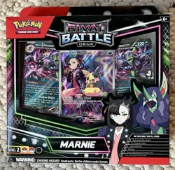 Pokemon TCG Rival Battle Deck Marnie Promo Box - Marnie's Morpeko - Sealed - Image 1
