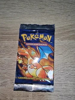 Pokemon Booster Base Set Glurak/Charizard First Edition 1999 Deutsch/German - Image 1