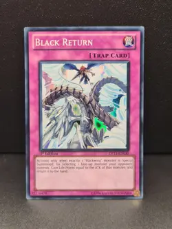 Yugioh Black Return DP11-EN030 1st Edition Super Rare NM - Image 1