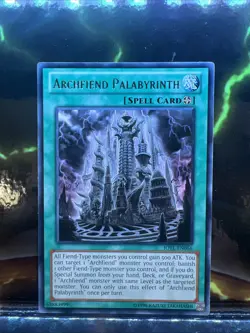 Archfiend Palabyrinth JOTL-EN066 (rare) Unlimited Edition NM (slot#66) - Image 1