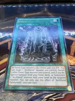 Archfiend Palabyrinth JOTL-EN066 (rare) Unlimited Edition NM (slot#66) - Image 4