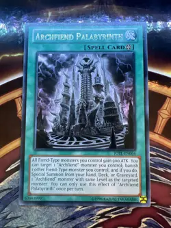 Archfiend Palabyrinth JOTL-EN066 (rare) Unlimited Edition NM (slot#66) - Image 5