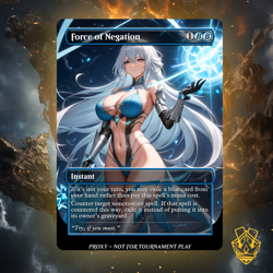 Force of Negation - Custom Proxy Card (NSFW) - Image 1