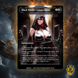 Black Market Connections - Custom Proxy Card (NSFW) - Image 1