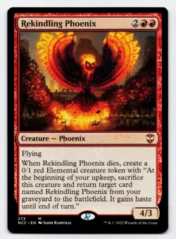 Rekindling Phoenix [273] NCC Mythic Non-Foil [MTG Card English] - Image 1