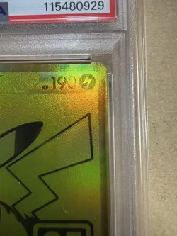Pikachu V PSA 10 25th Anniversary Golden Promo Card - Image 3