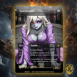 Gravecrawler - Custom Proxy Card (NSFW) - Image 1
