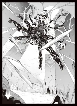 Magic: The Gathering Player's Card Sleeve "Phyrexia: Complete Unification" "Kait - Image 1