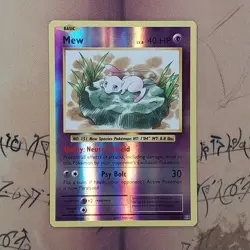 Mew 53/108 Evolutions Reverse Holo NM Pokemon Card English - Image 1