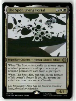 MTG The Spot, Living Portal 0153 Foil R Marvel's Spider-Man NM SPM - Image 1