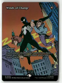 MTG Winds of Change 0030 Foil (Borderless) M Marvel Universe Eternal-Legal NM MA - Image 1