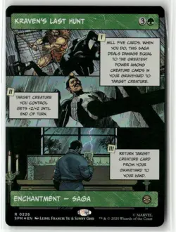 MTG Kraven's Last Hunt 0226 Foil (Borderless) R Marvel's Spider-Man NM SPM - Image 1
