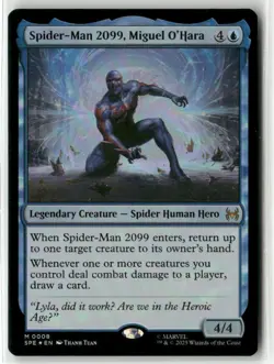 MTG Spider-Man 2099, Miguel O'Hara 0008 Foil M Marvel's Spider-Man: Eternal-Lega - Image 1