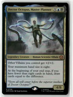 MTG Doctor Octopus, Master Planner 0128 Foil M Marvel's Spider-Man NM SPM - Image 1