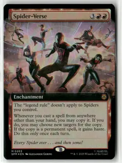 MTG Spider-Verse 0263 Foil (Extended Art) M Marvel's Spider-Man NM SPM - Image 1
