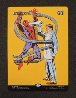 Counterspell (Borderless) 0009 (M) MTG Marvel's Spider-Man Eternal-Legal (MAR) - Image 1